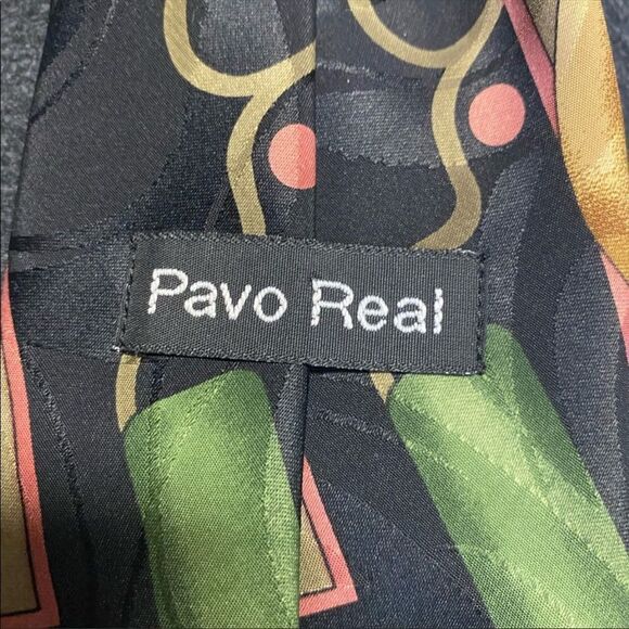 PAVO REAL | MEN'S ABSTRACT TIE - Picture 3 of 4